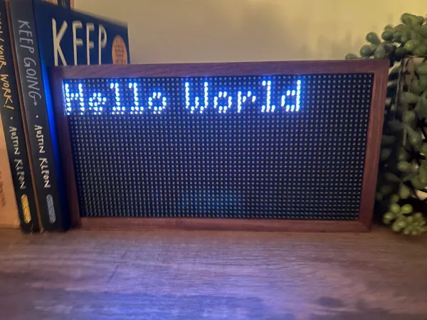 Building a Hello World App for Tidbyt Retro Style Display